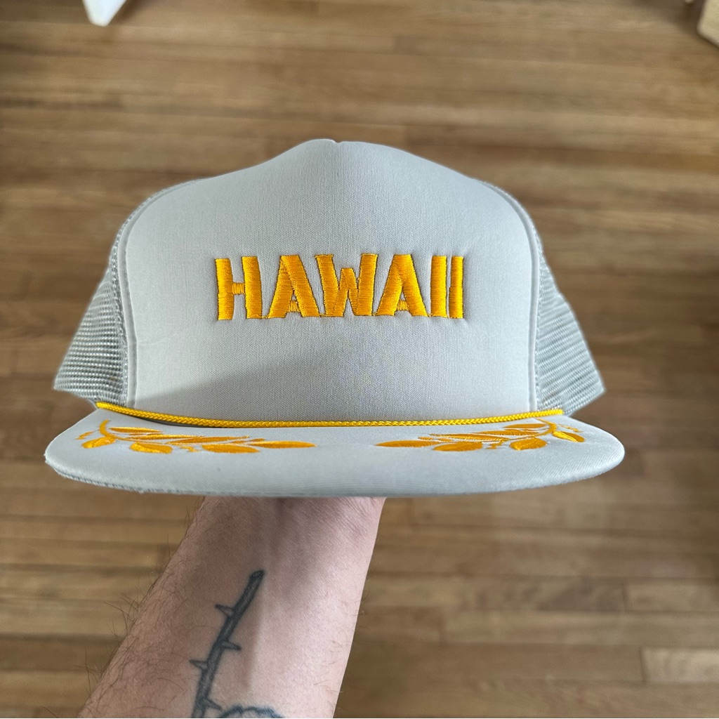 Vintage Hawaii Trucker Snapback